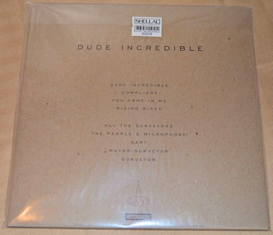 Shellac - Dude Incredible
