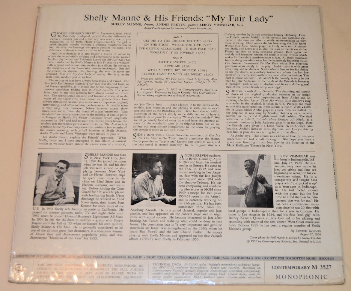 Manne, Shelly - My Fair Lady