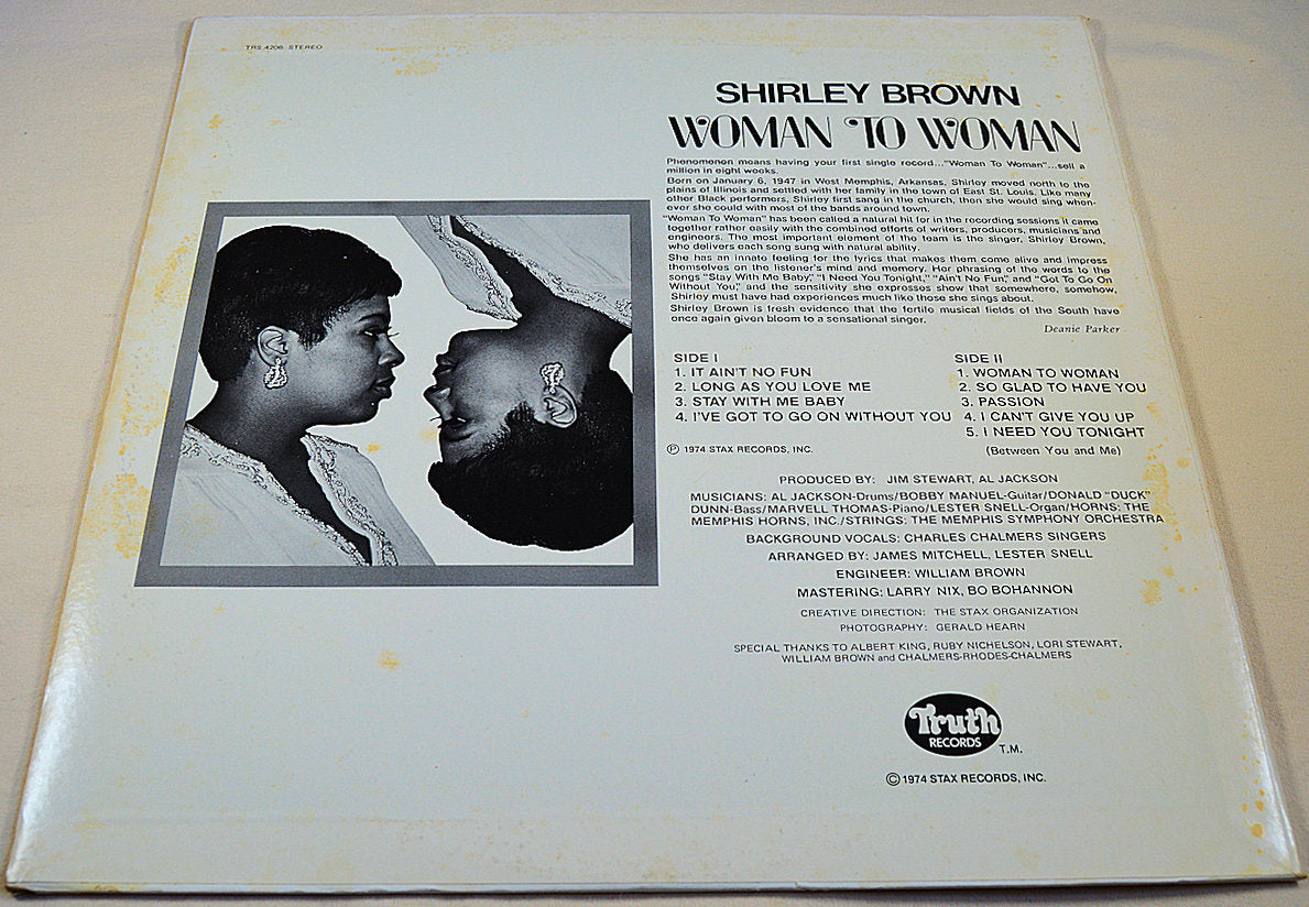 Brown, Shirley - Woman To Woman