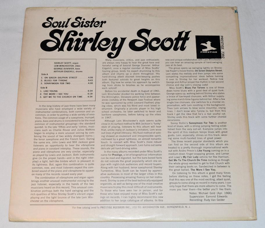 Scott, Shirley - Soul Sisters