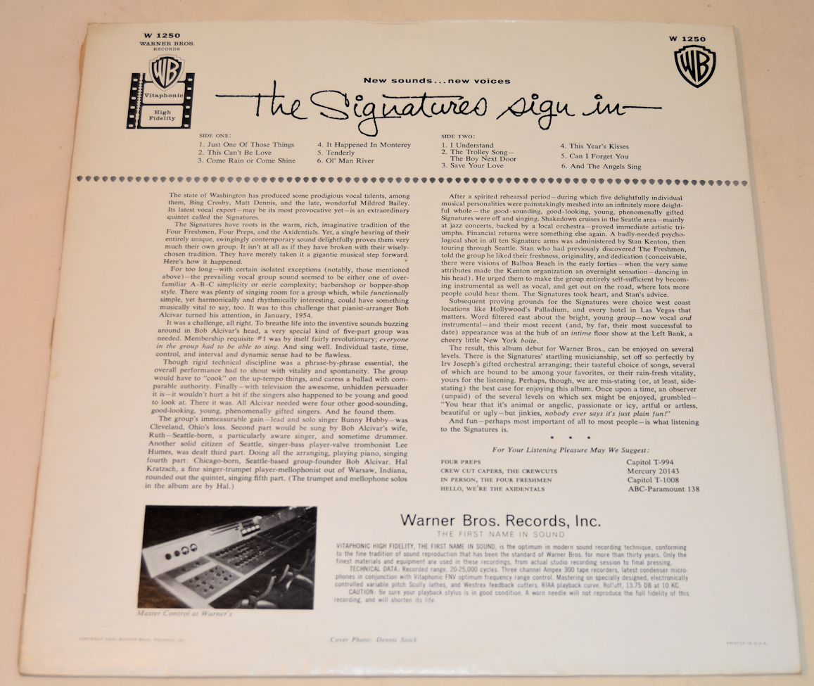 Signature, The - Sign In