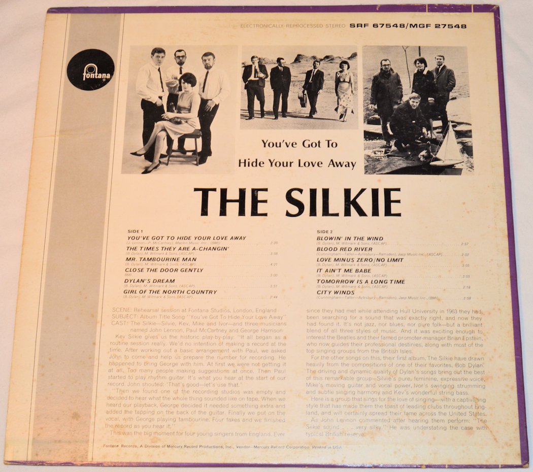 Silkie, The - You've Got To Hide Your Love Away