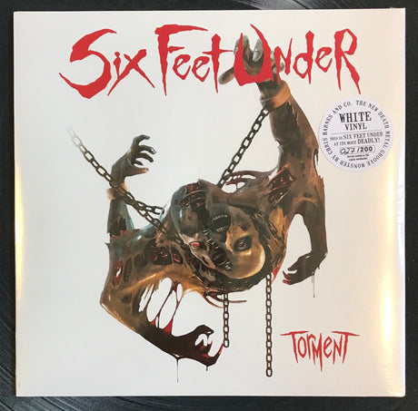 Six Feet Under - Torment WHITE Vinyl #'d 27/200 Metal Blade