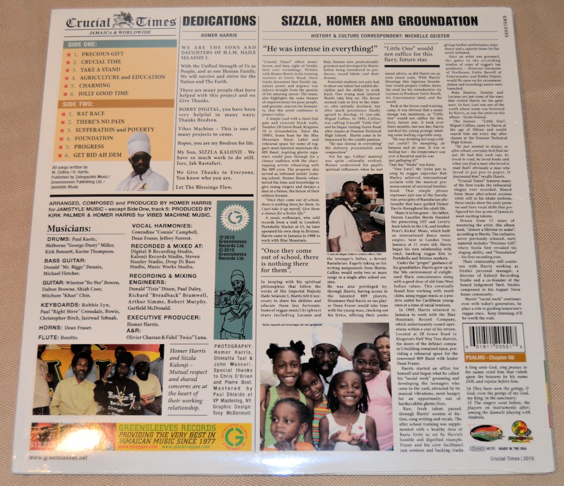 Sizzla - Crucial Times