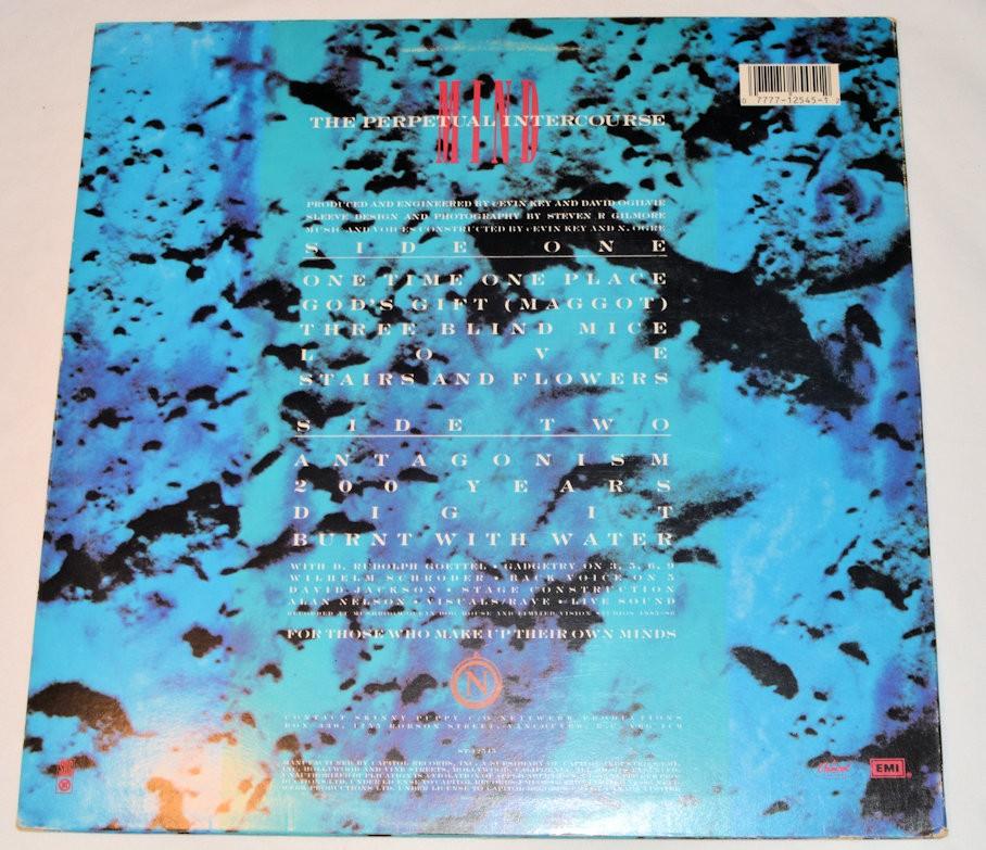 【希少】 Skinny Puppy Mind : The Perpetual～ Skinny Puppy – Mind: The Perpetual Intercourse – CD (Album