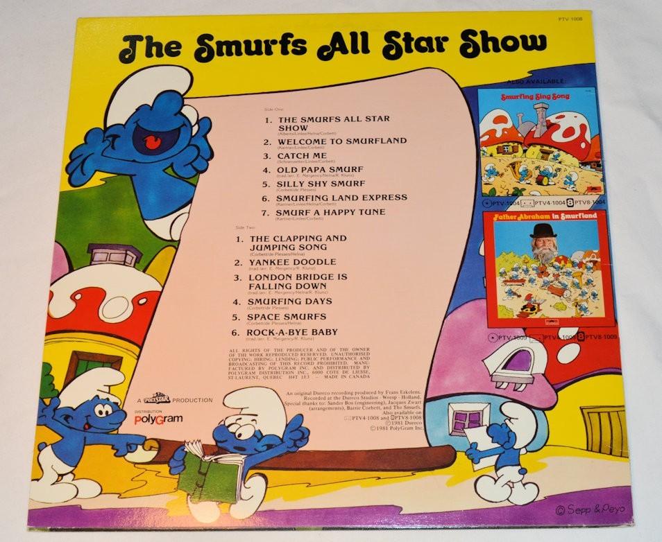 Miscellaneous - Smurfs All Star Show