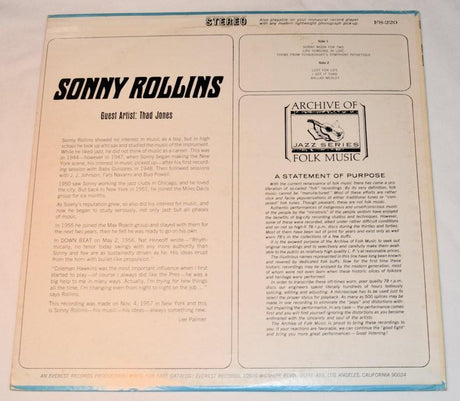 Rollins, Sonny - Archive