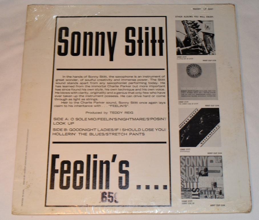 Stitt, Sonny - Feelins