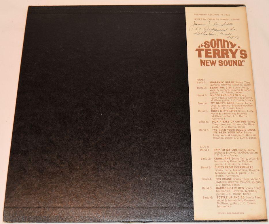 Terry, Sonny - Jawharp In Blues