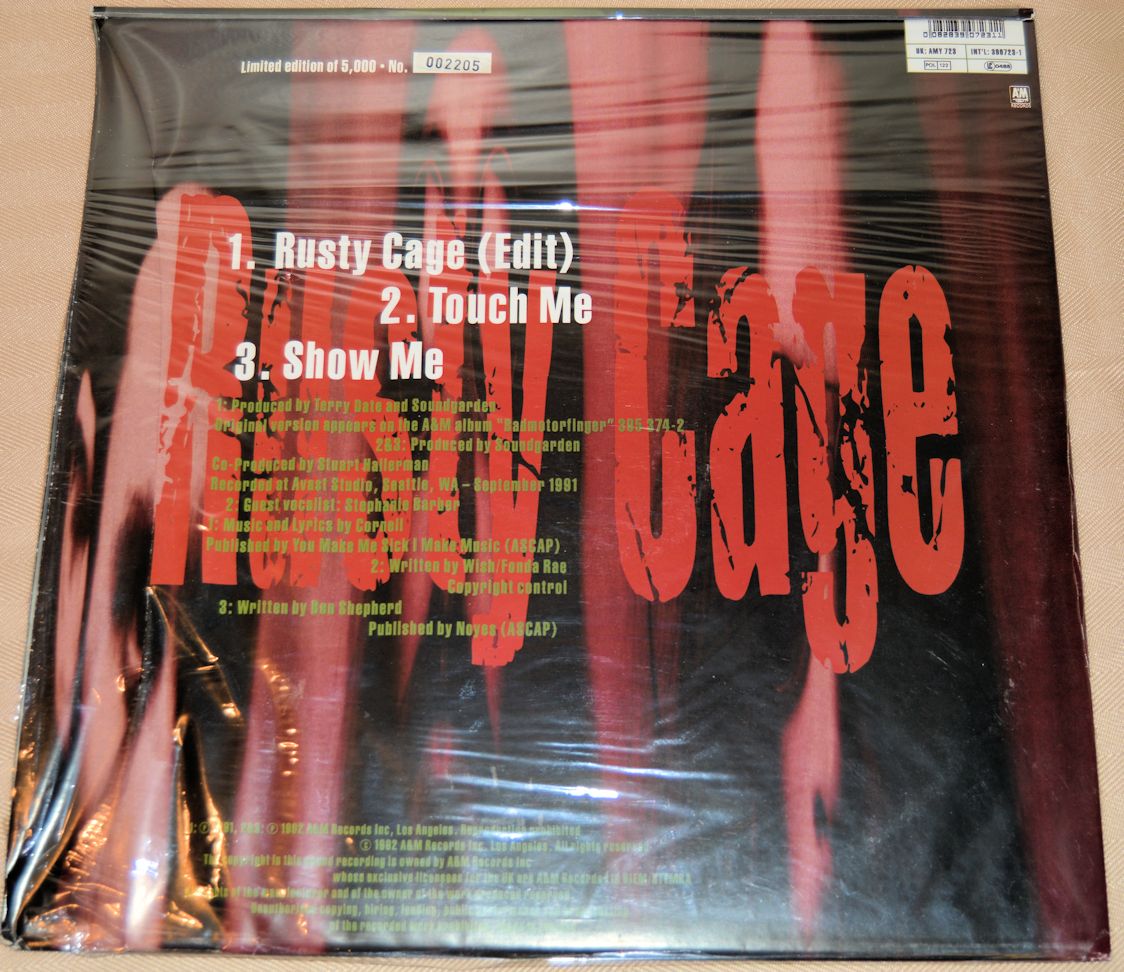 Soundgarden - Rusty Cage