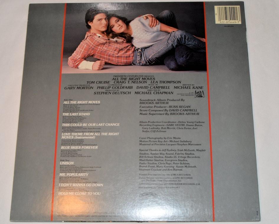 Soundtrack - All The Right Moves