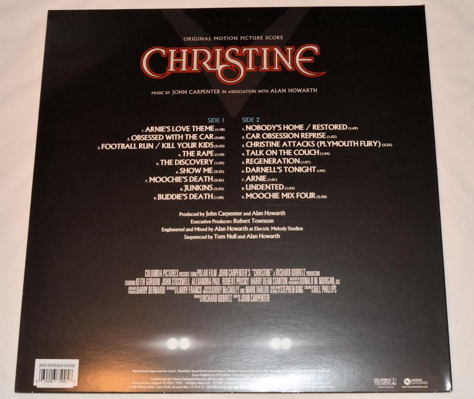 Soundtrack - Christine – Joe's Albums