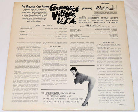 Original Cast - Greenwich Village USA