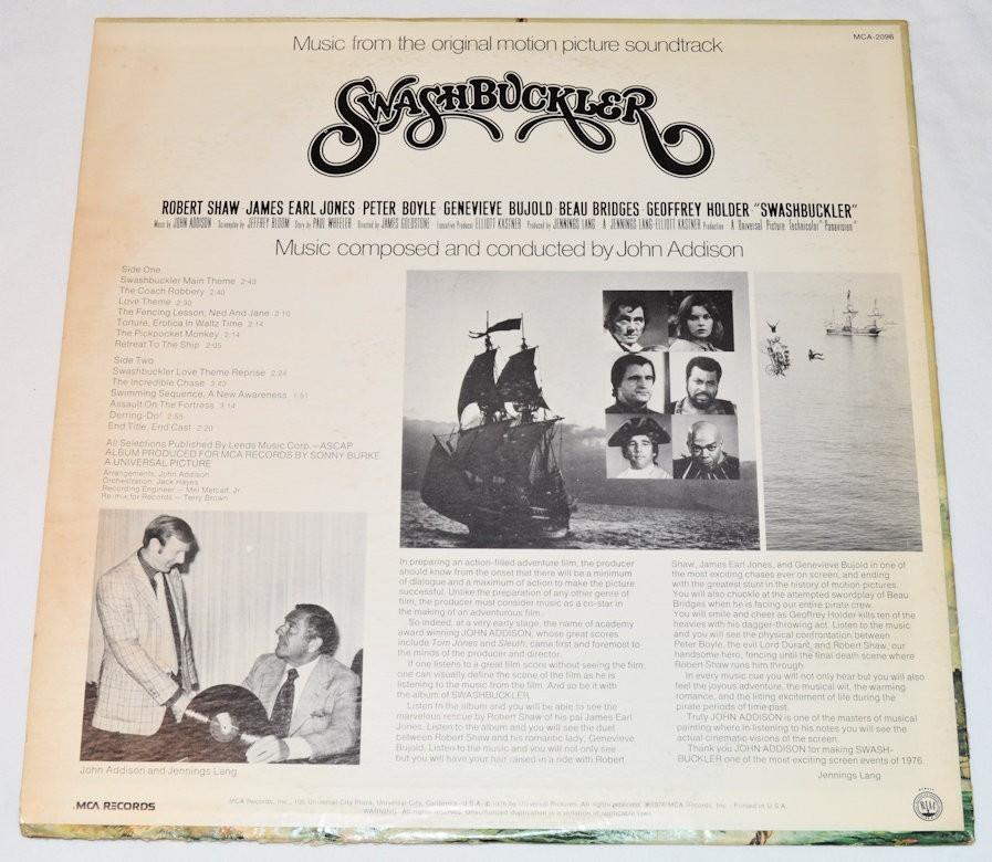 Soundtrack - Swashbuckler