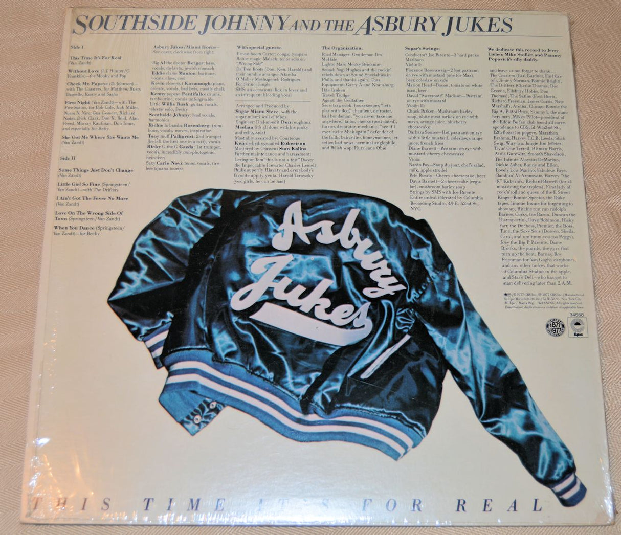 Southside Johnny - This Time It's For Real