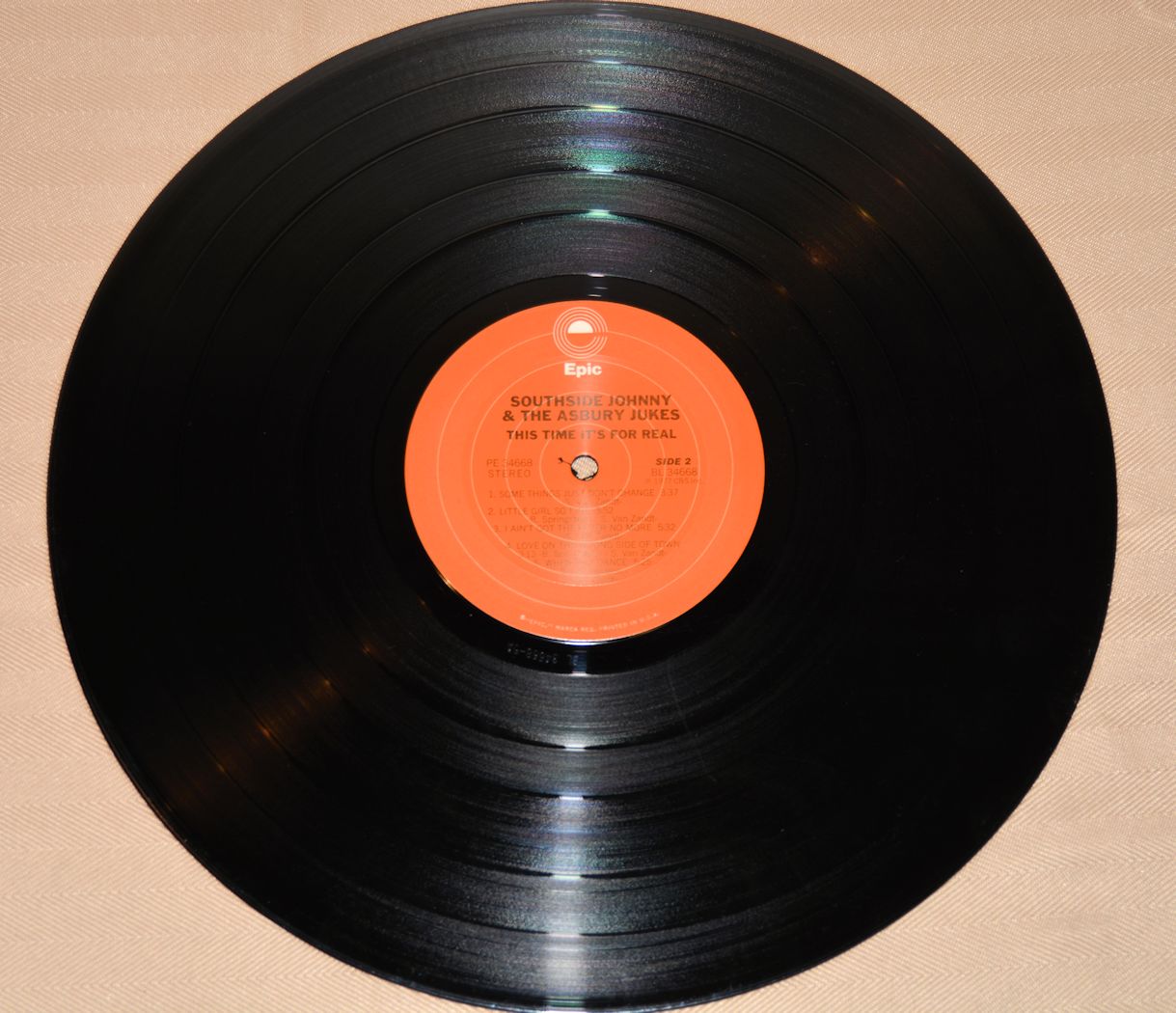 Southside Johnny - This Time It's For Real, Vinyl Record Album LP