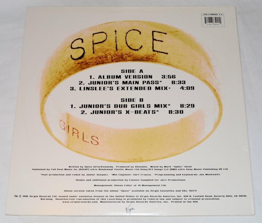 SPICE GIRLS Say You'll Be There 12インチ Spice Girls Say You'll Be There US 12