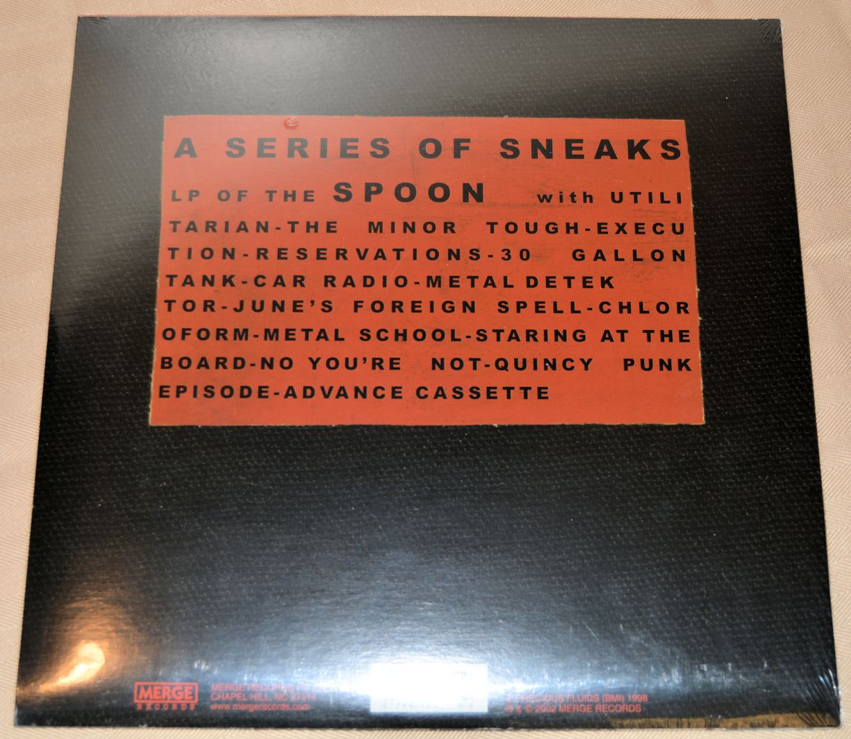 Spoon - Series Of Sneaks