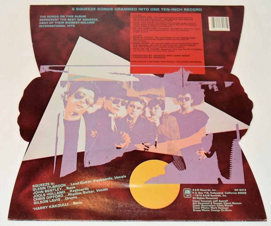 Squeeze - 6 Songs Crammed Into One Ten Inch Record