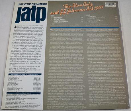 Getz, Stan/Johnson, J.J. - Jazz At The Philharmonic Set 1957