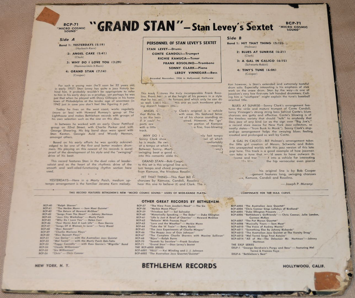 Levey, Stan - Grand Stan