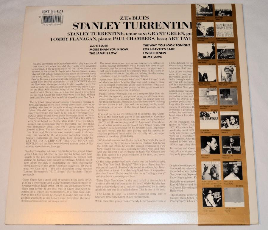 Turrentine, Stanley - ZT's Blues
