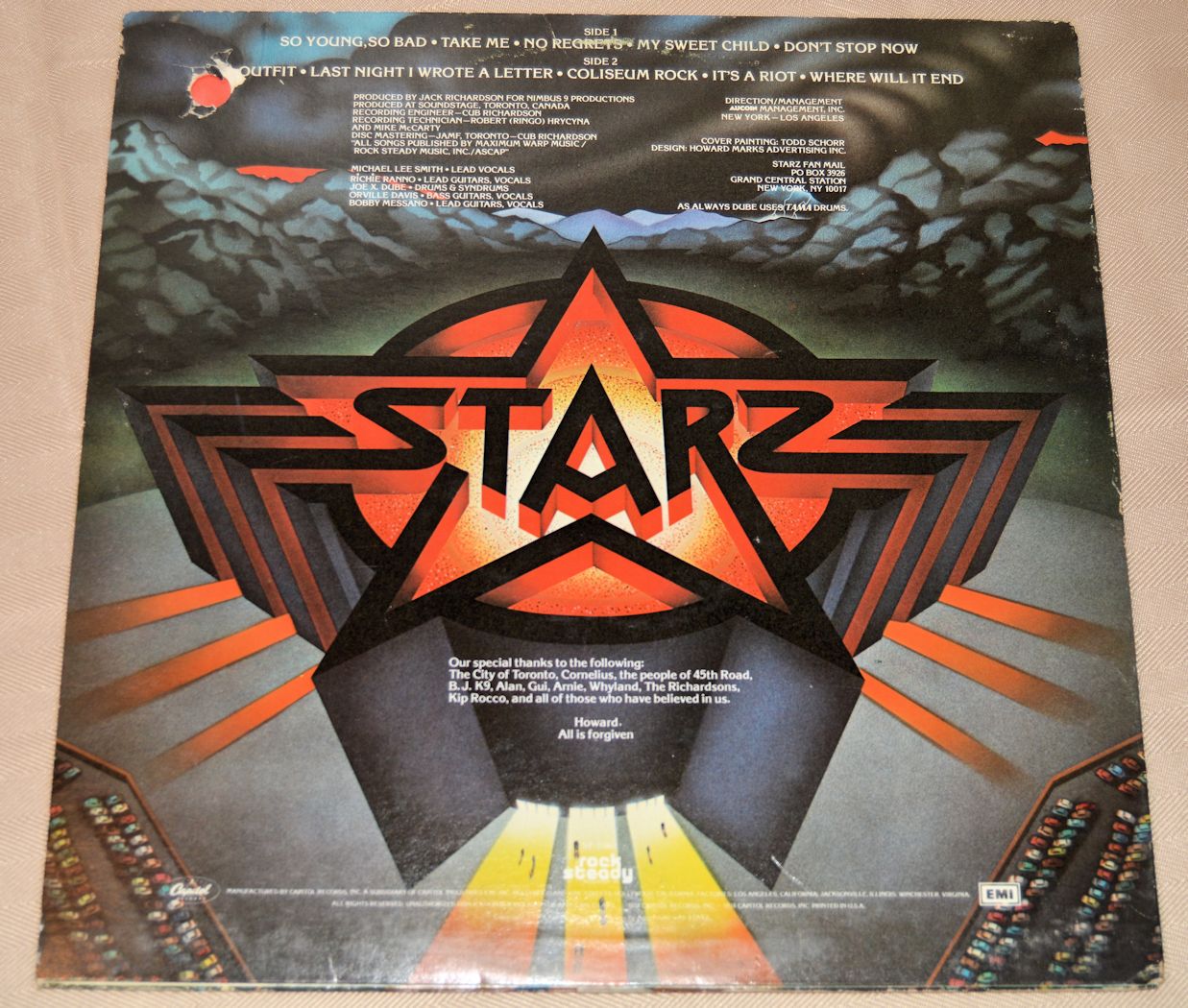 Starz - Coliseum Rock