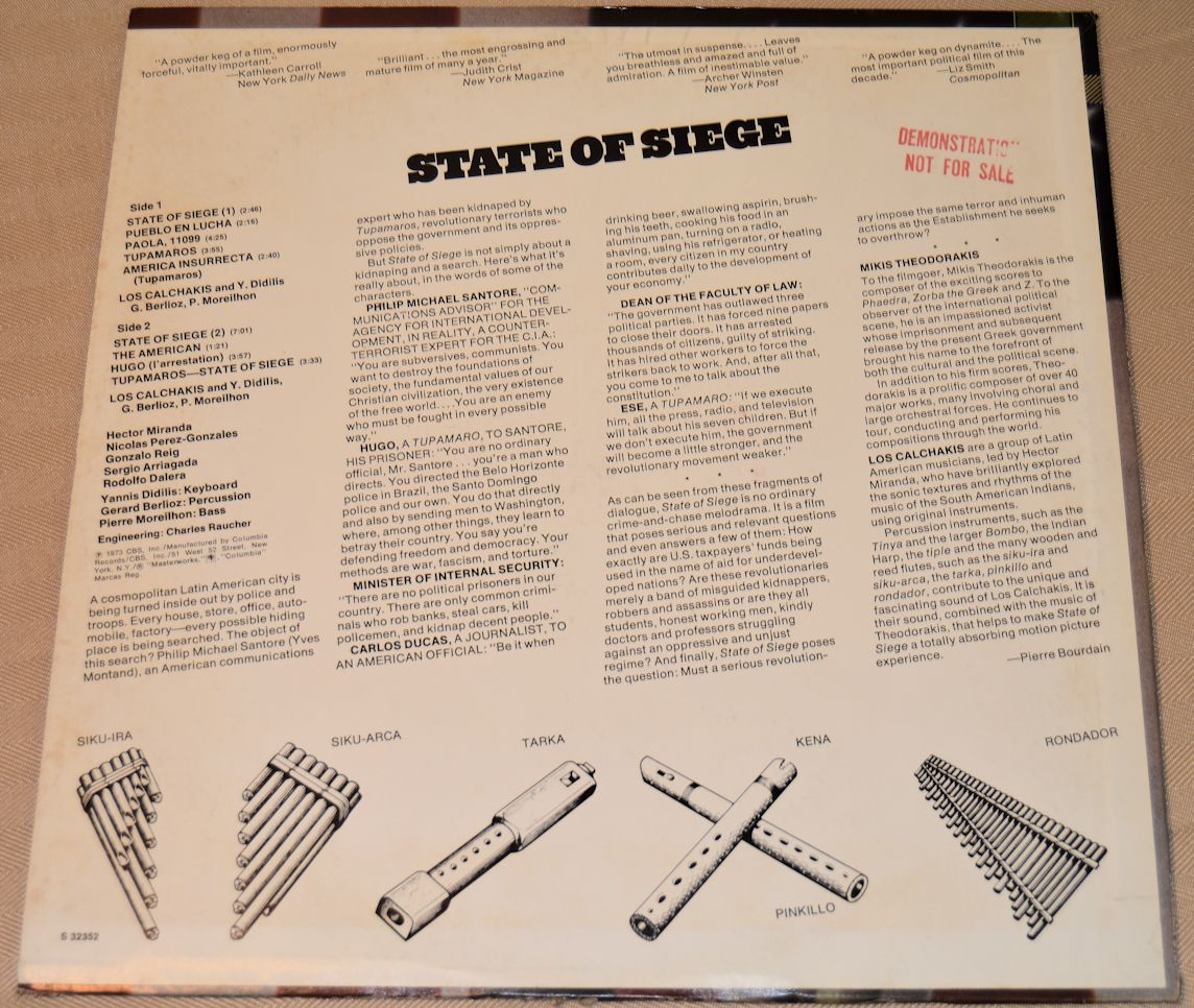 Soundtrack - State Of Siege