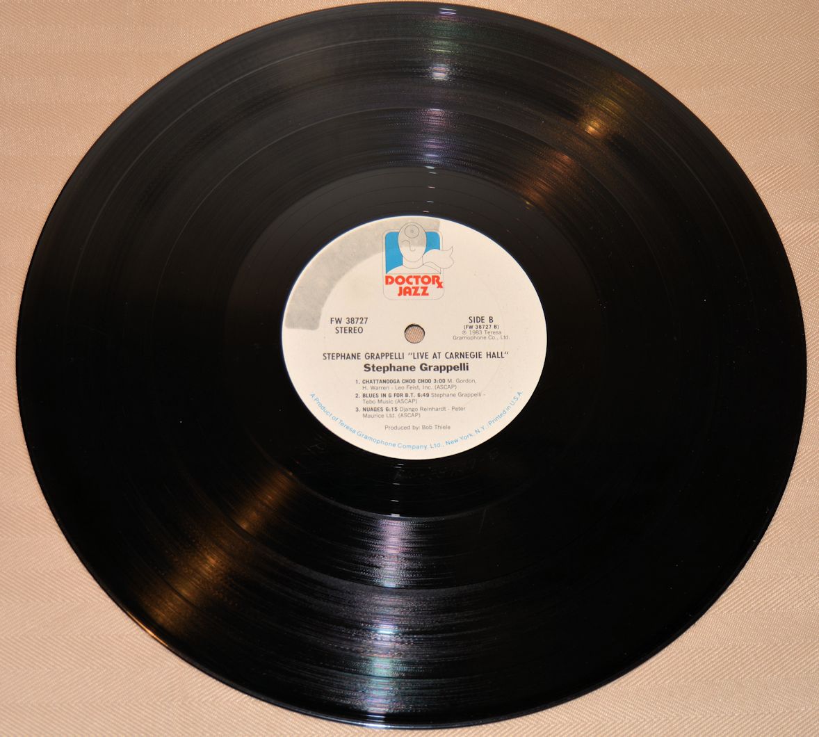 Grappelli, Stephane - Live At Carnegie Hall