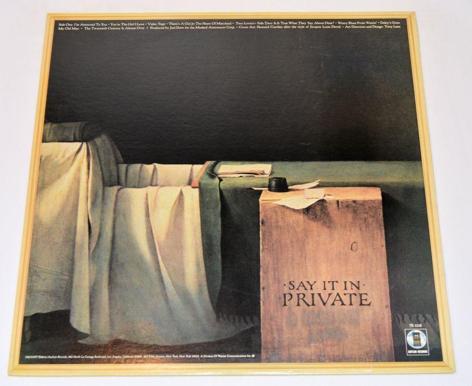 Goodman, Steve - Say It In Private