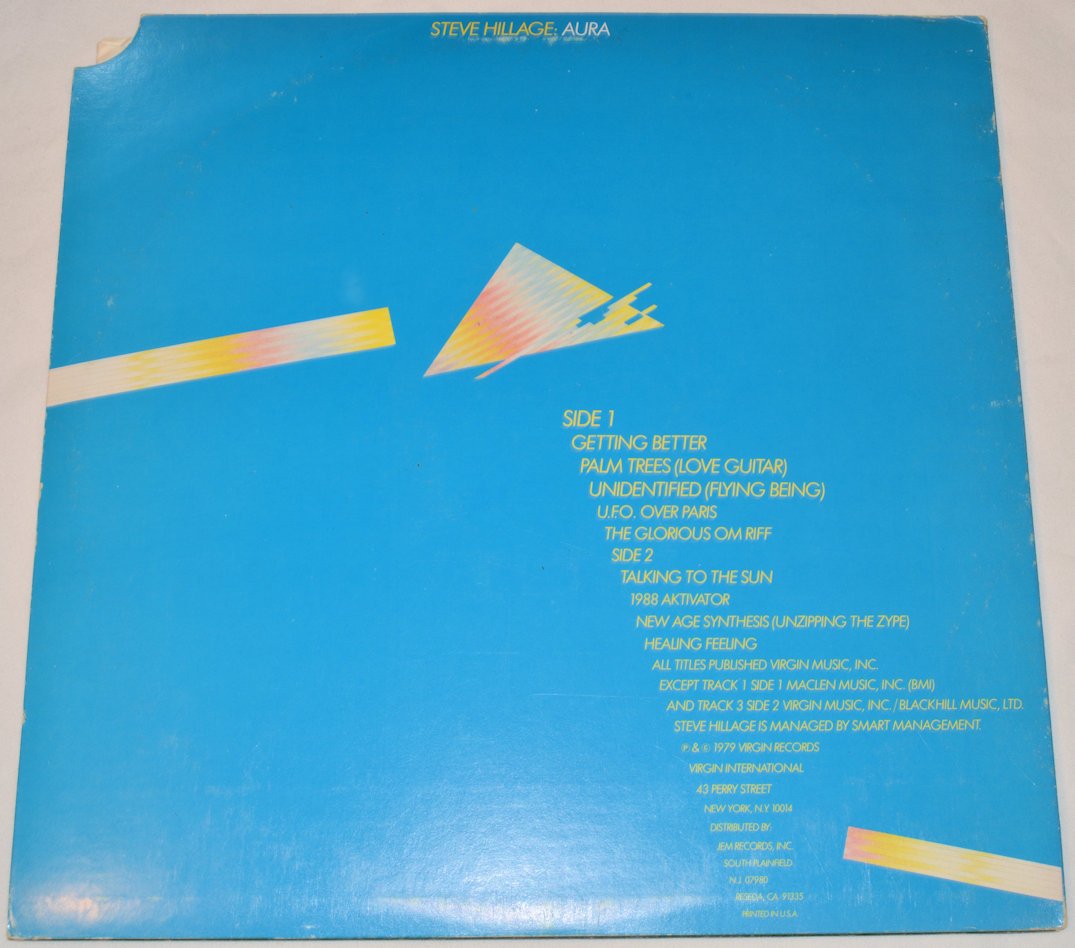 Hillage, Steve - Aura