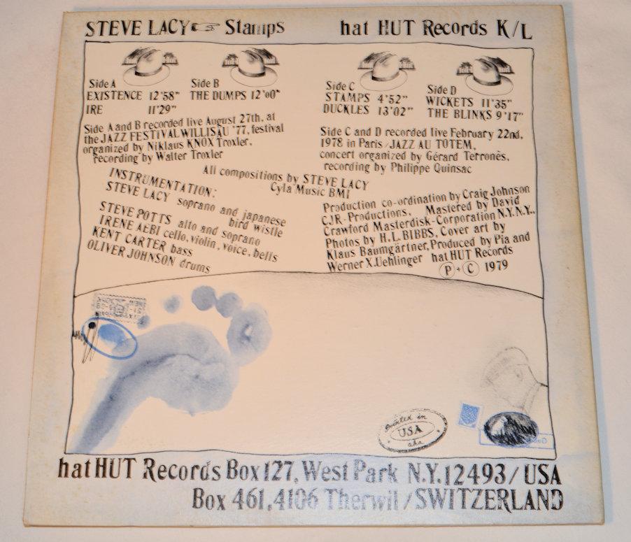 Lacy, Steve - Stamps