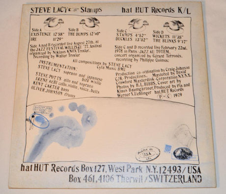 Lacy, Steve - Stamps