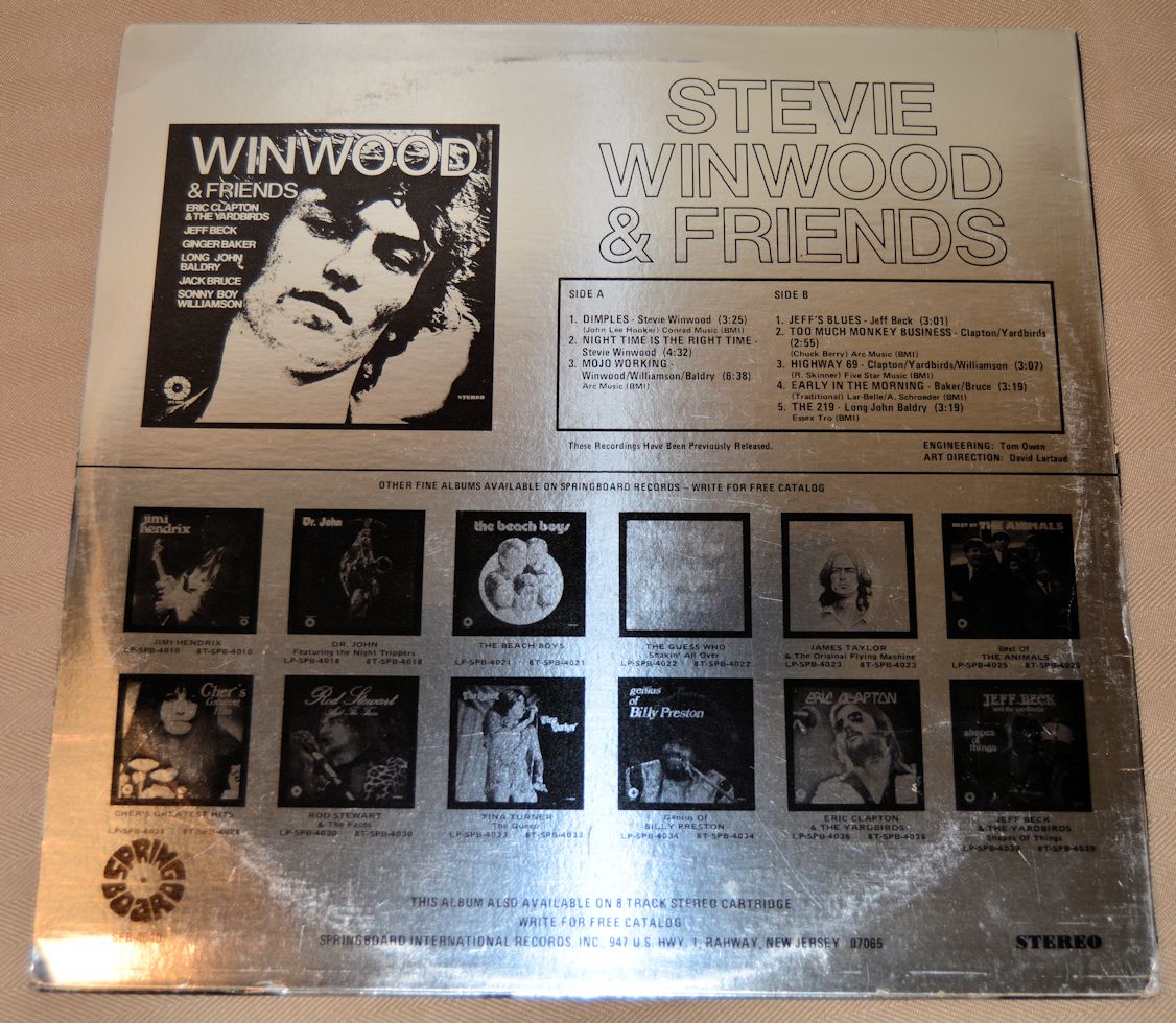 Winwood, Steve - Winwood & Friends