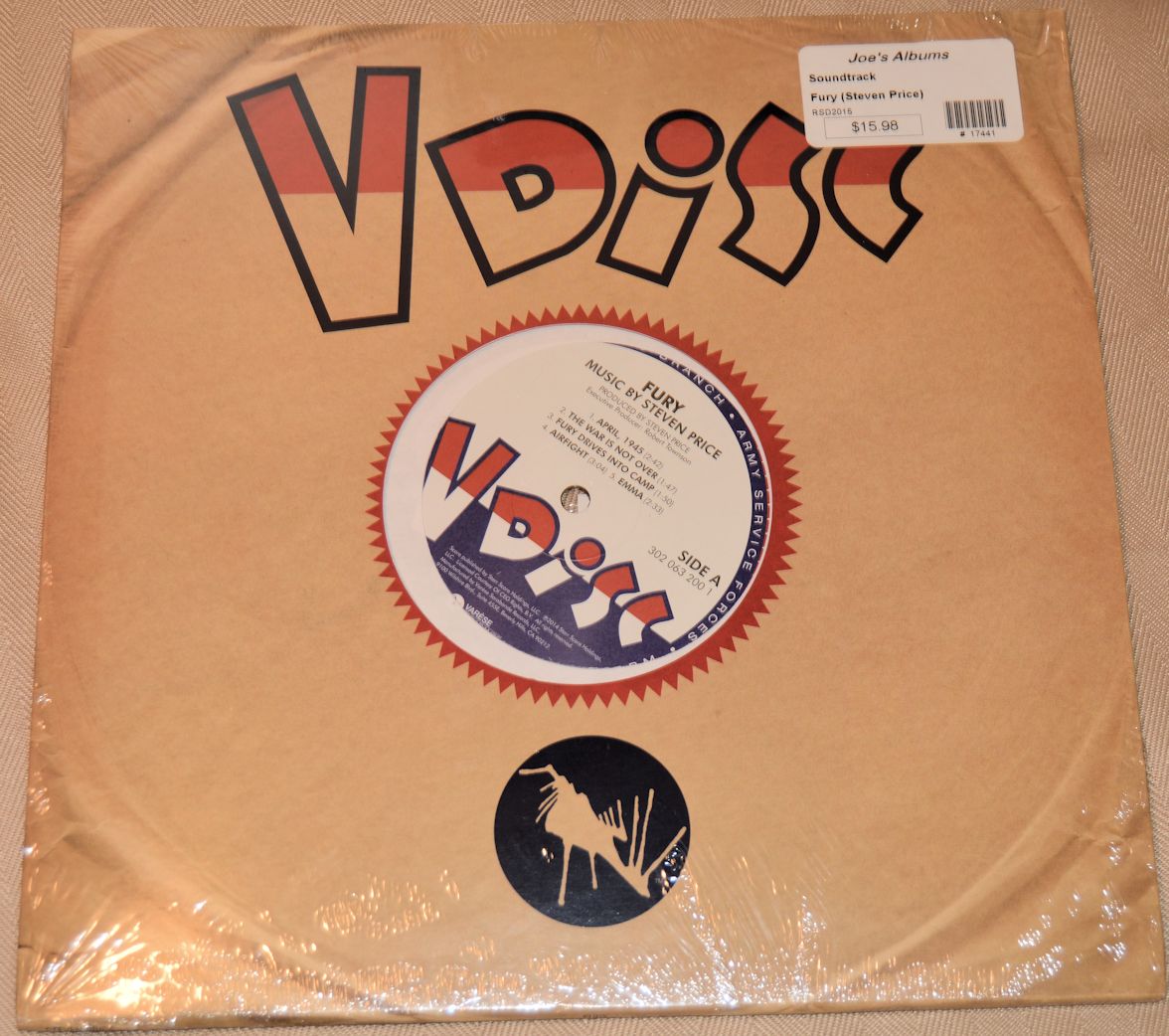 Soundtrack - Fury (Steven Price)