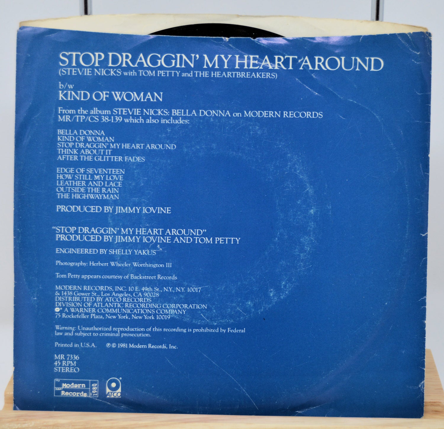 Nicks, Stevie - Stop Draggin' My Heart Around