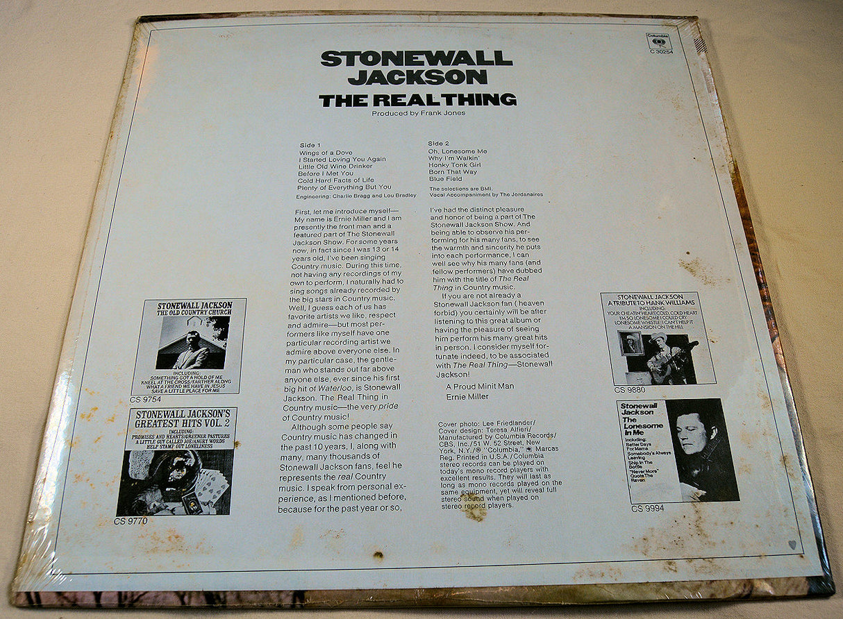 Jackson, Stonewall - Real Thing