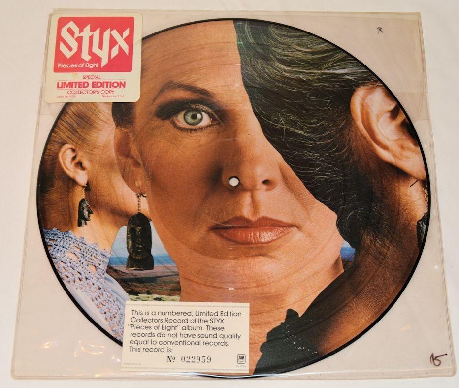 Styx - Pieces Of Eight Picture Disc, Vinyl Record Album LP – Joe's
