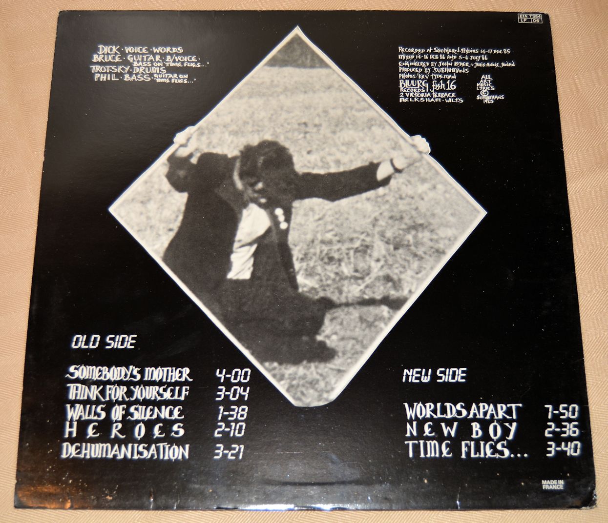 Subhumans - 29:29 Split Visions