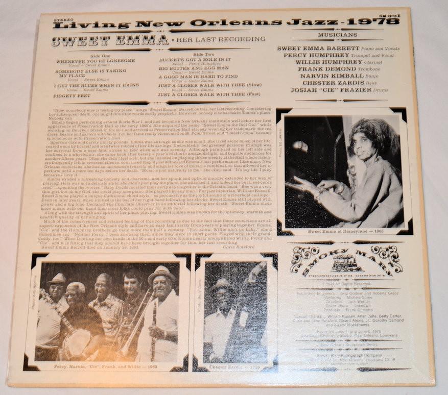 Barrett, Emma - Her Last Recording