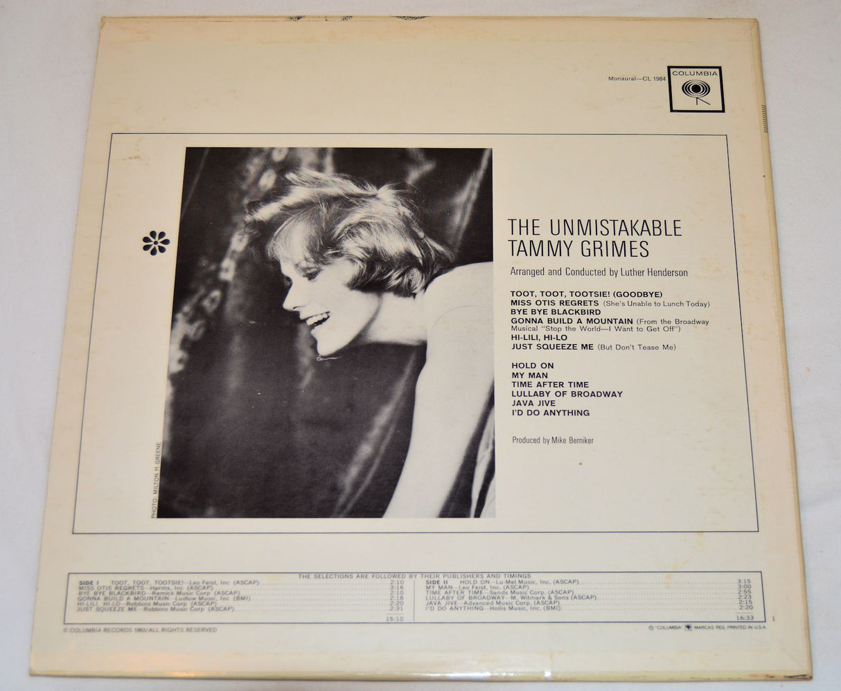 Grimes, Tammy - The Unmistakable