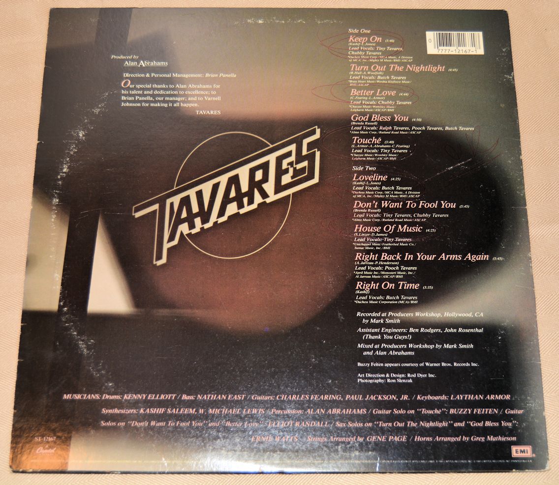 Tavares - Love Line