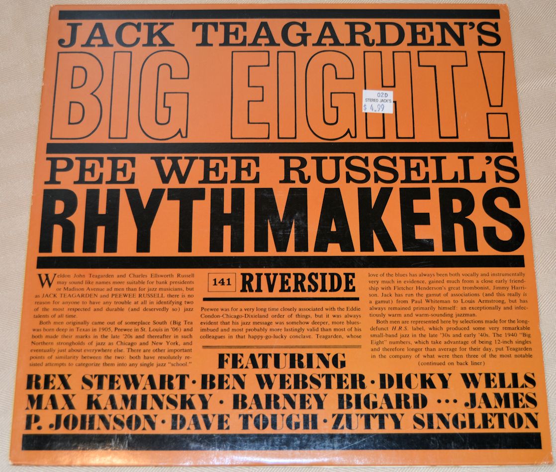 Teagarden, Jack / Russell, Pee - Big Eight / Rhythmakers