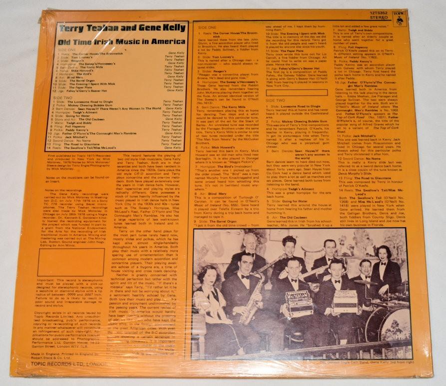Teahan, Terry - Old Time Irish Music