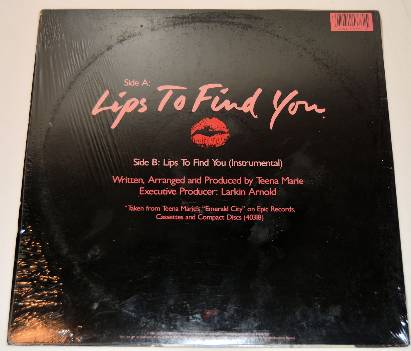 Marie, Teena - Lips To Find  You