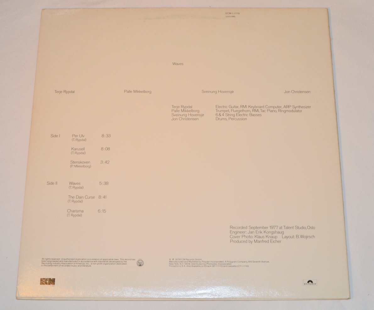 Rypdal, Terje - Waves