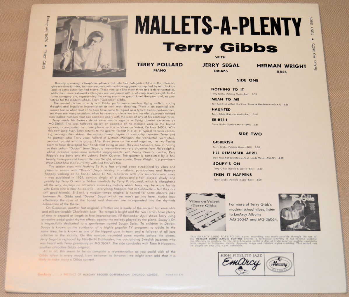 Gibbs, Terry - Mallets Aplenty