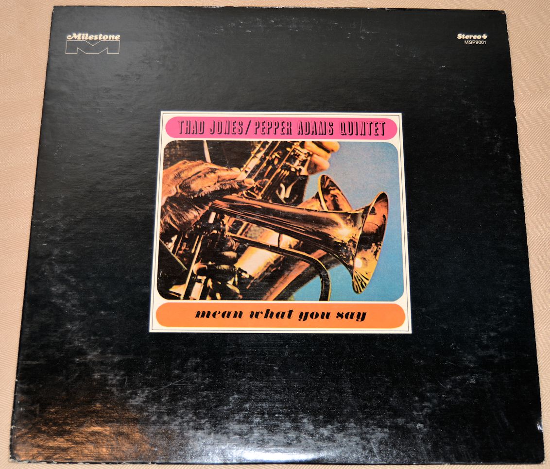 Jones, Thad / Adams, Pepper - Mean What You Say