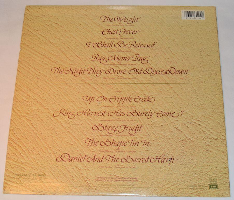 Band, The - Anthology Vol 1