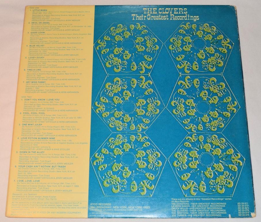 Clovers, The - Greatest Recordings